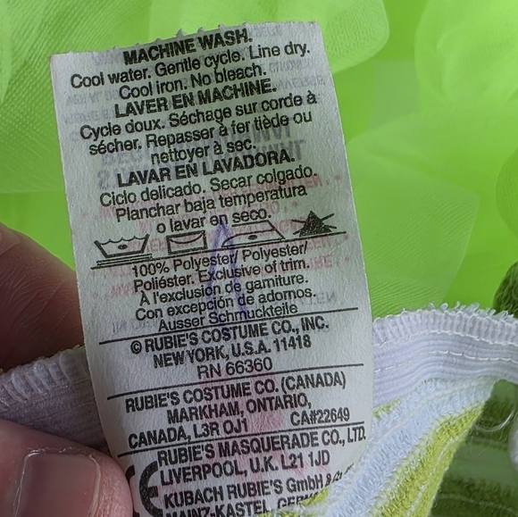 Rubie's Green Harem Belly Dancer Costume Size Medium - Picture 8 of 16